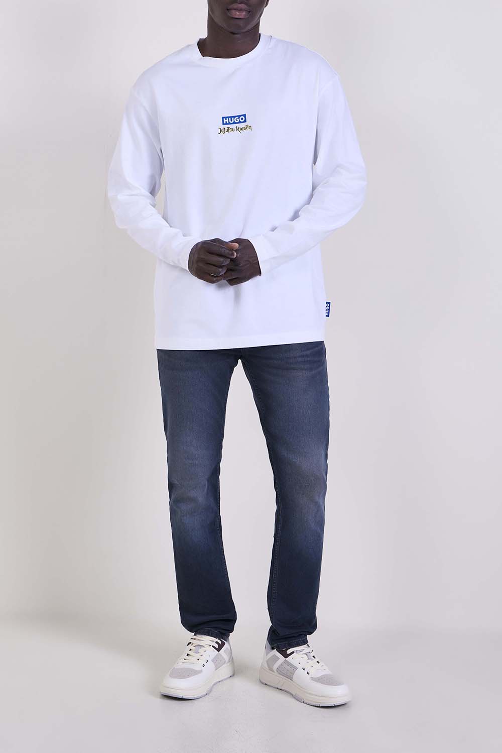 חולצת טי שרוול ארוך הוגו X ג'וג'וטסו קאיזן